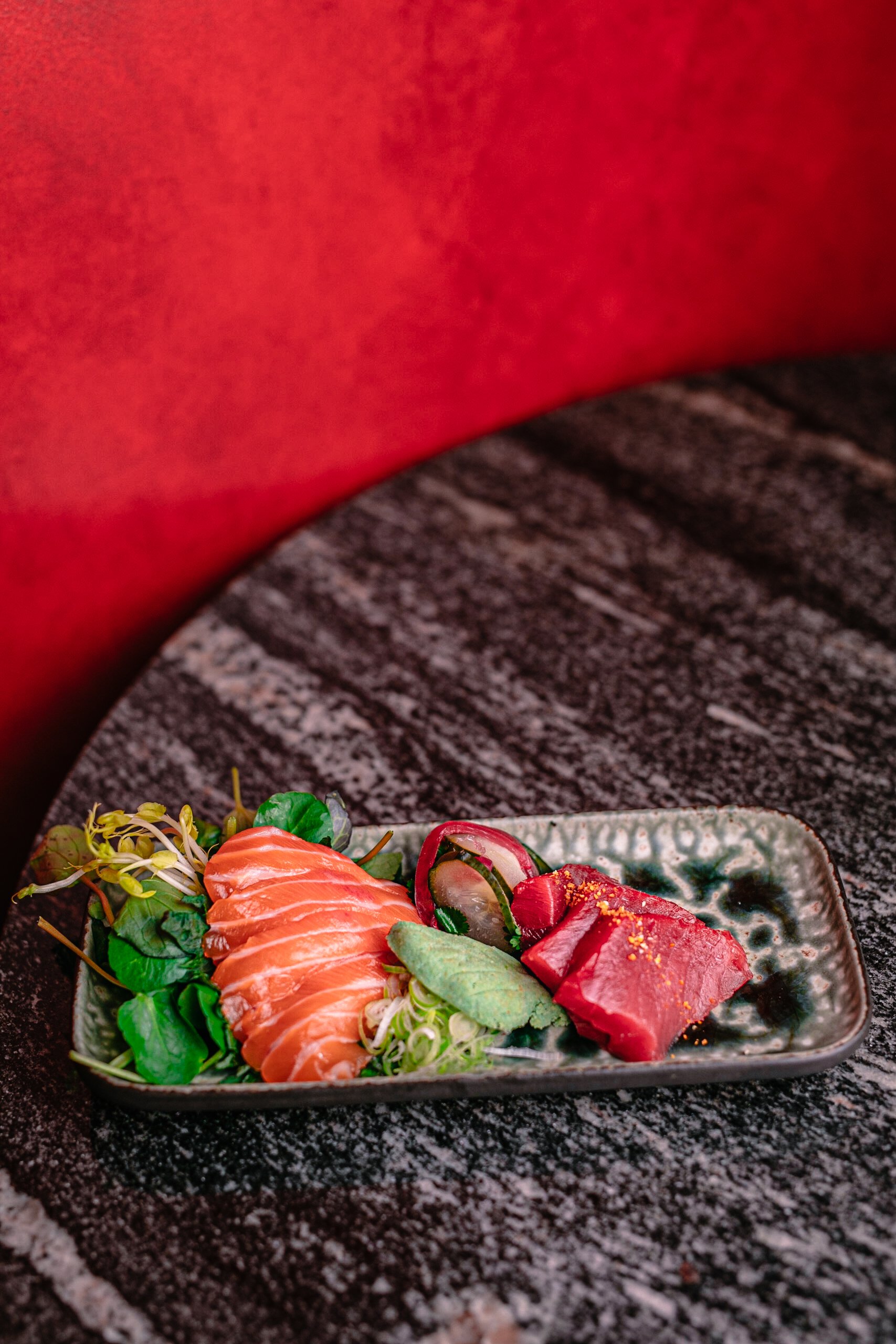 tataki de lomo de atun