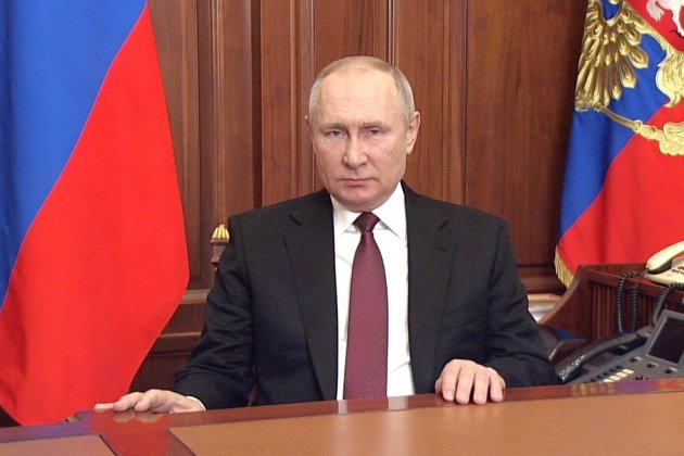 Vladimir Putin Presidente de Rusia autoriza operacion militar de Rusia en Ucrania - Efe
