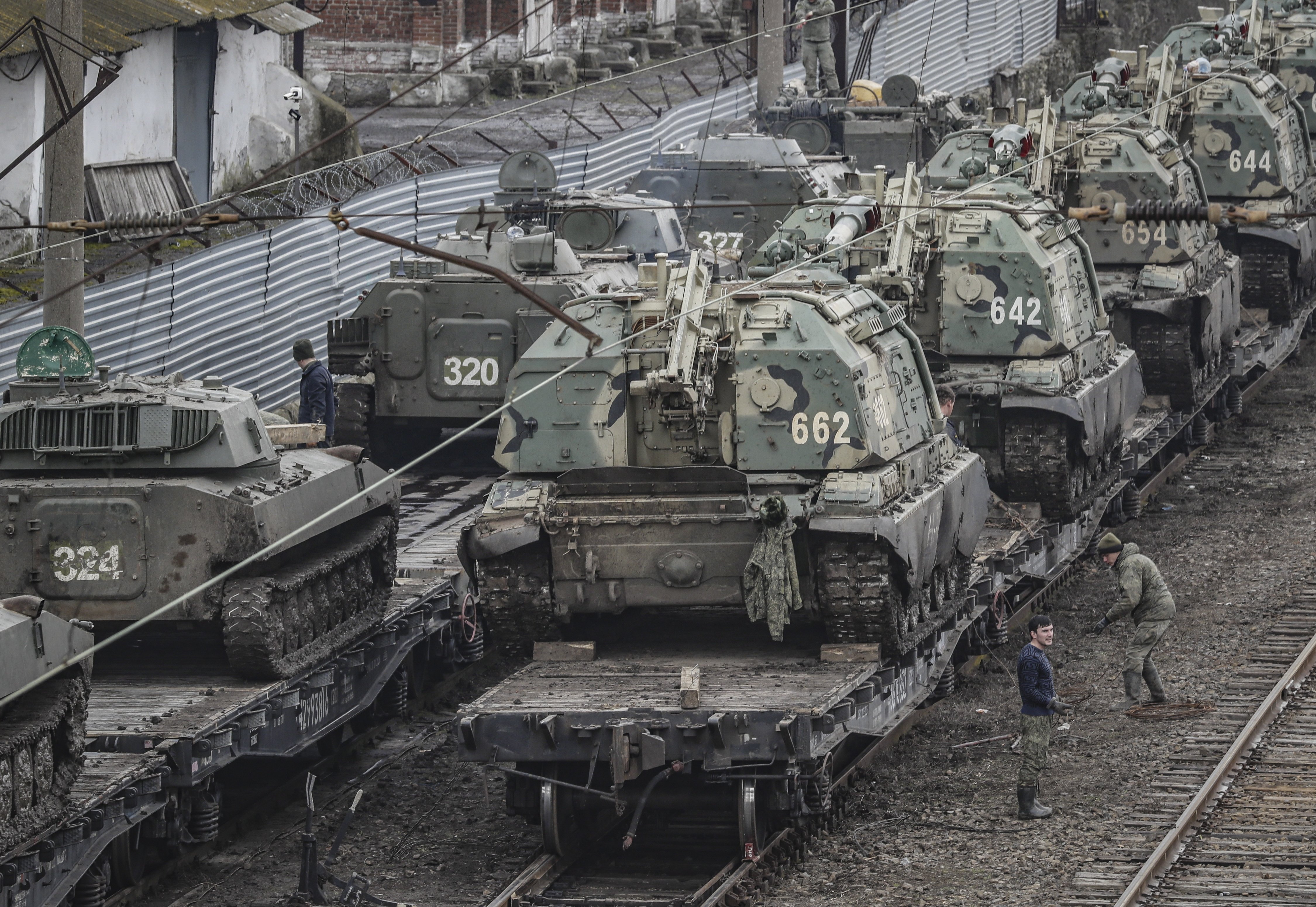 Guerra Rusia-Ucrania: Los rusos dan por "concluida la primera jornada"