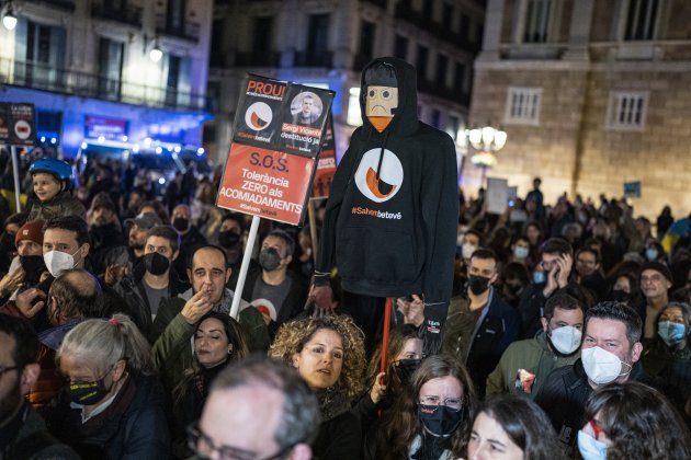 manifestación contra despido trabajadores Betevé - Joan Mateu Parra