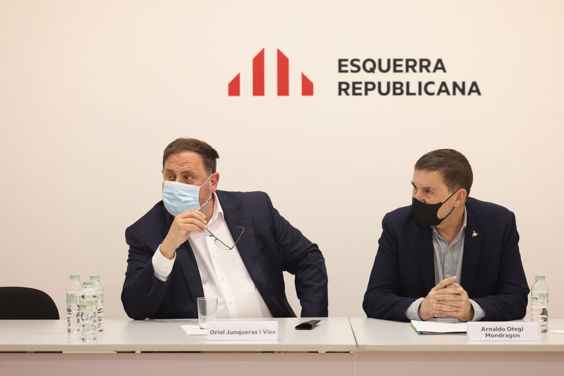 Junqueras Otegui ERC Sergi Alcázar