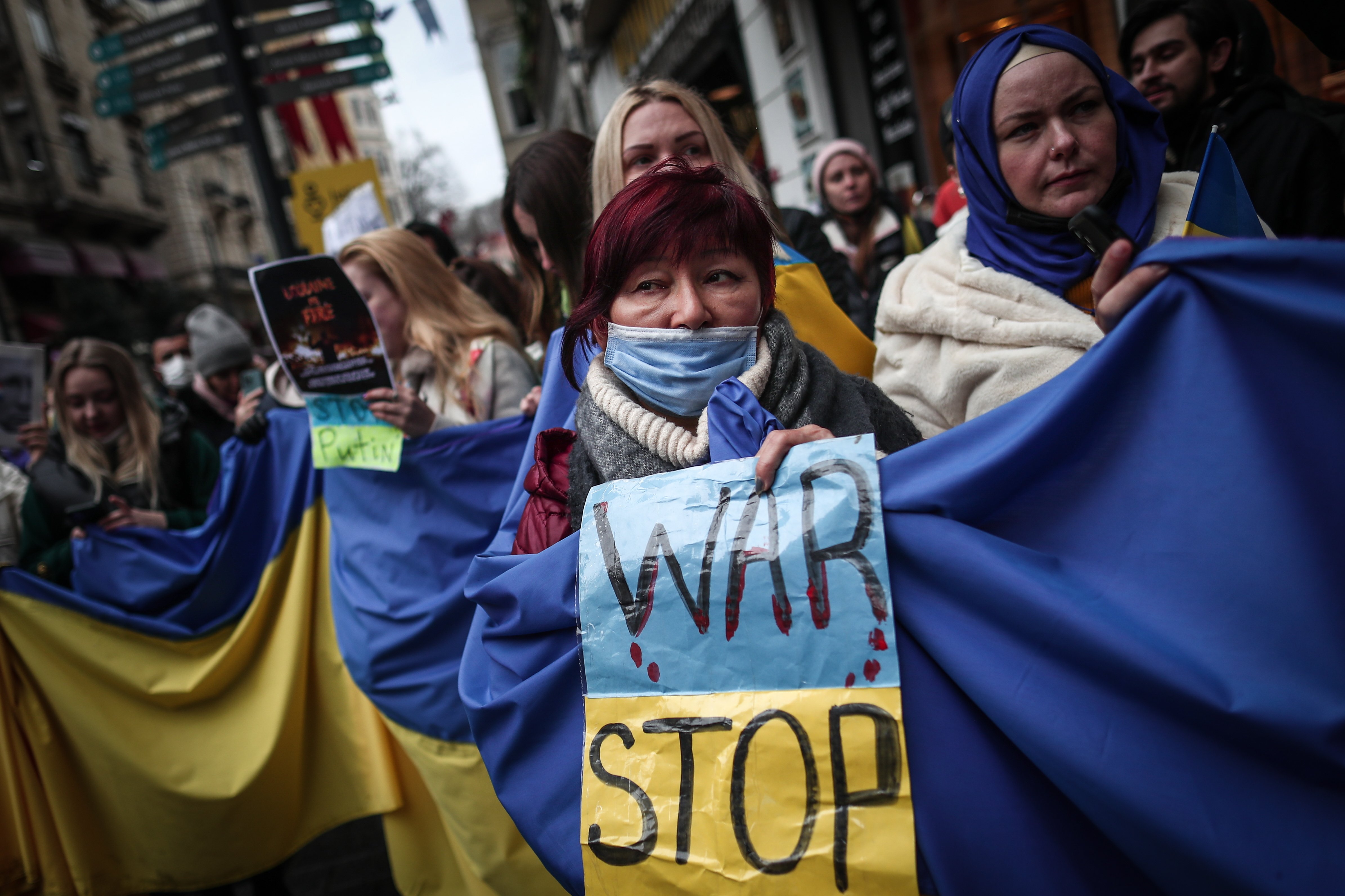 protesta Turquia guerra Ucraina rusia Efe