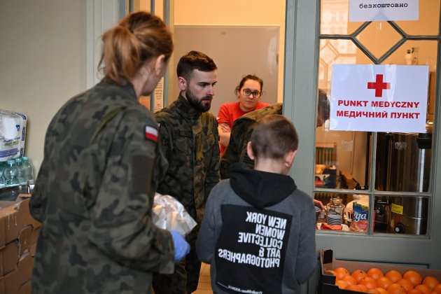 Polonia recibida refugiados Ucraïna EFE