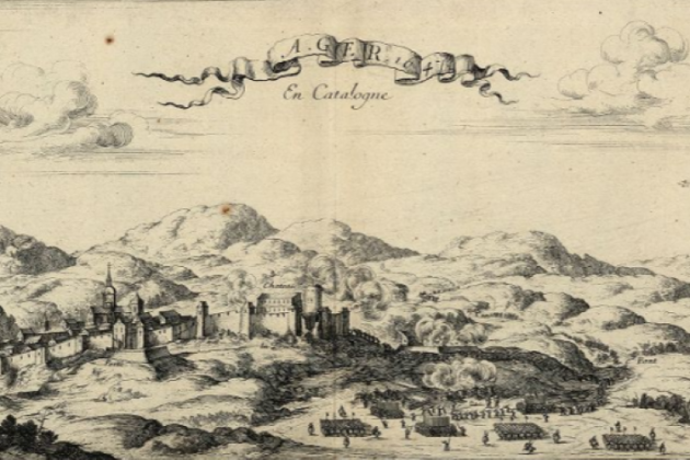 Gravat d'Ager (1648). Font Cartoteca de Catalunya