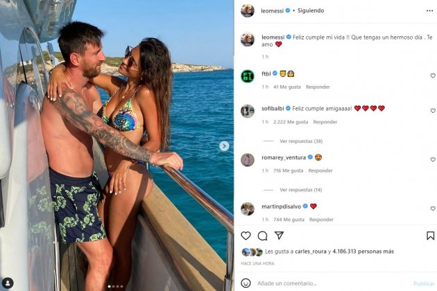 llegeixo messi felicita antonela