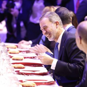 Rey Felipe VI en la cena del Mobile World Congress - Sergi Alcázar