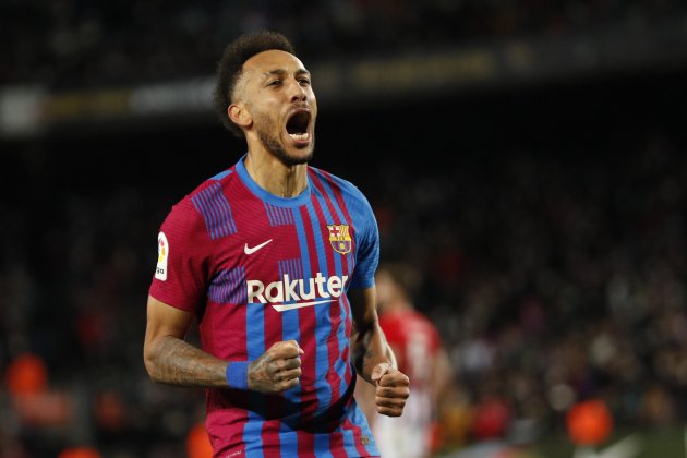 aubameyang fc barcelona gol efe