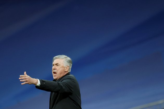 Ancelotti enfadado EFE