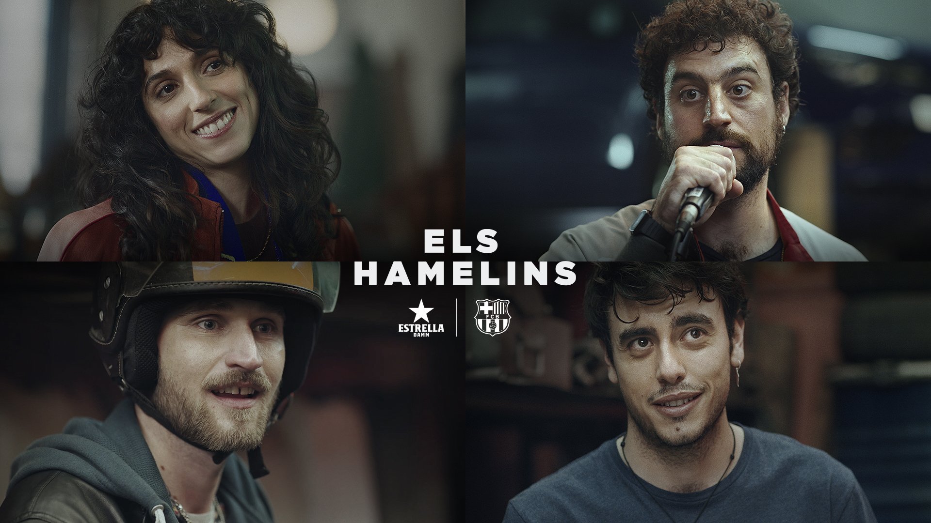 Els Hamelins, la nova campanya d’Estrella Damm per gaudir de la nova era del Barça