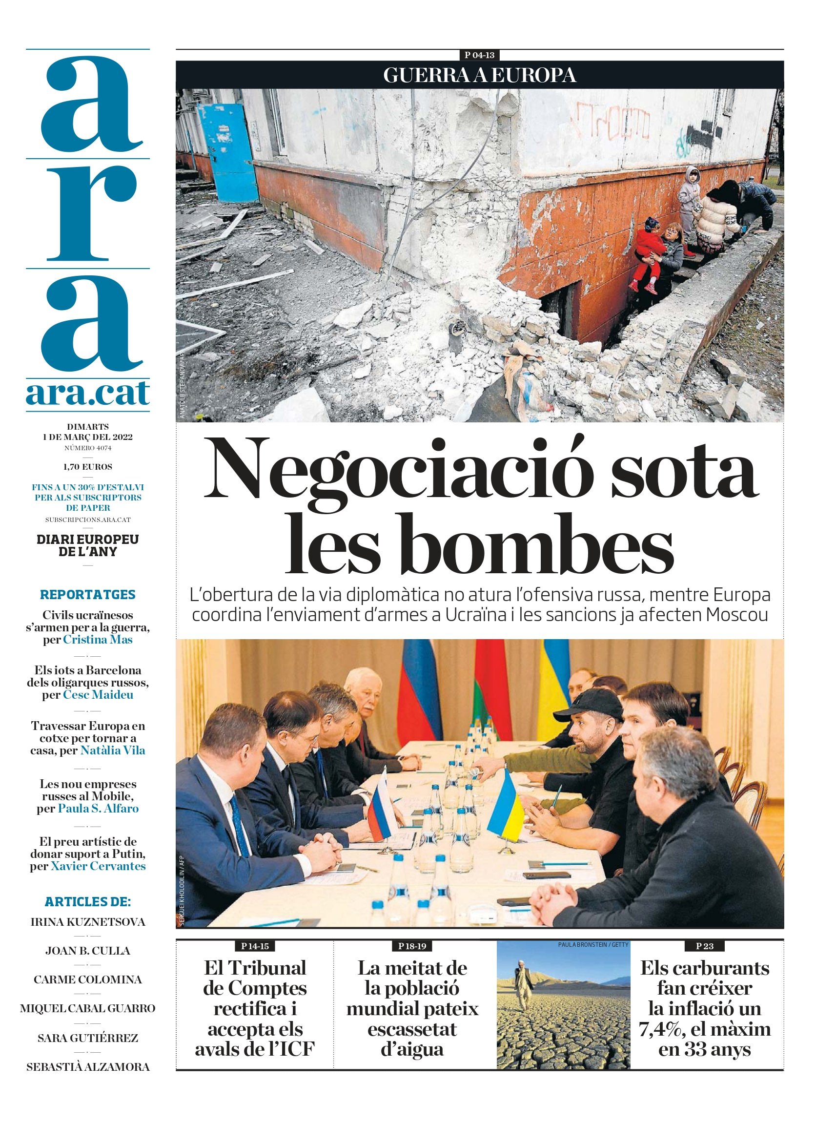 ARA 1 marzo ARA 1 marzo