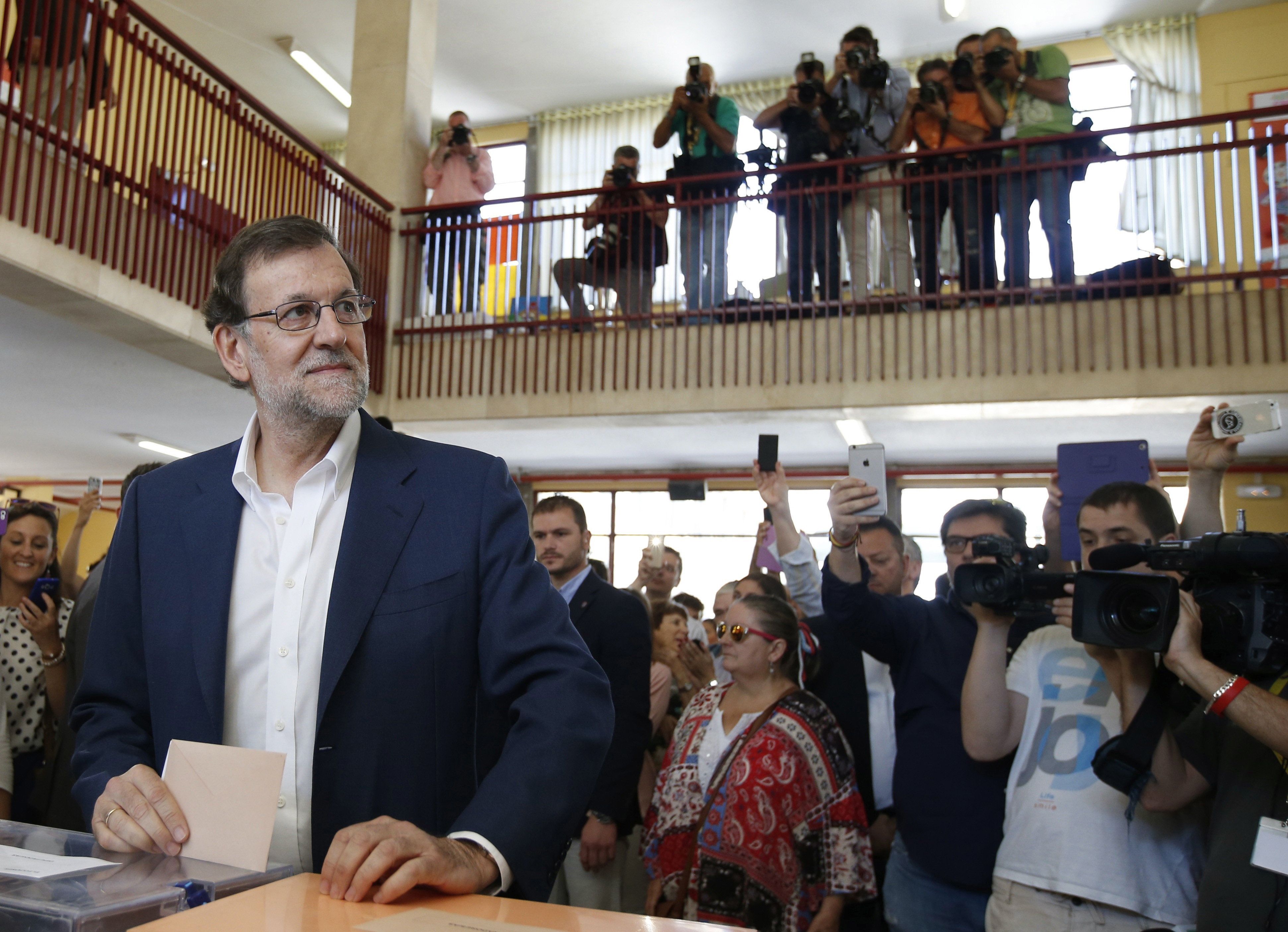 El PP gana las elecciones y Podemos hace el sorpasso al PSOE