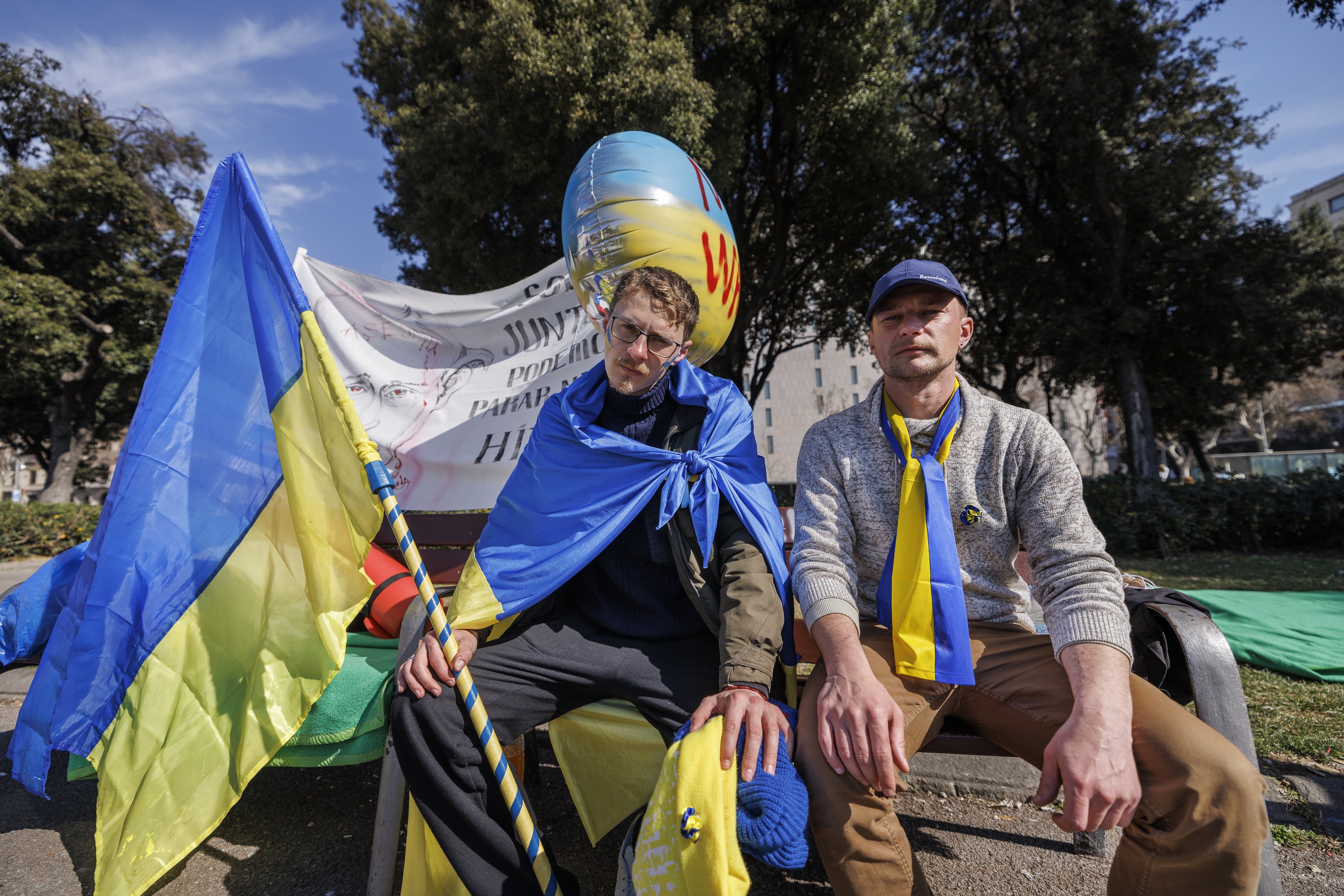 La estrategia de dos ucranianos contra la guerra: "La motivación lo supera todo"