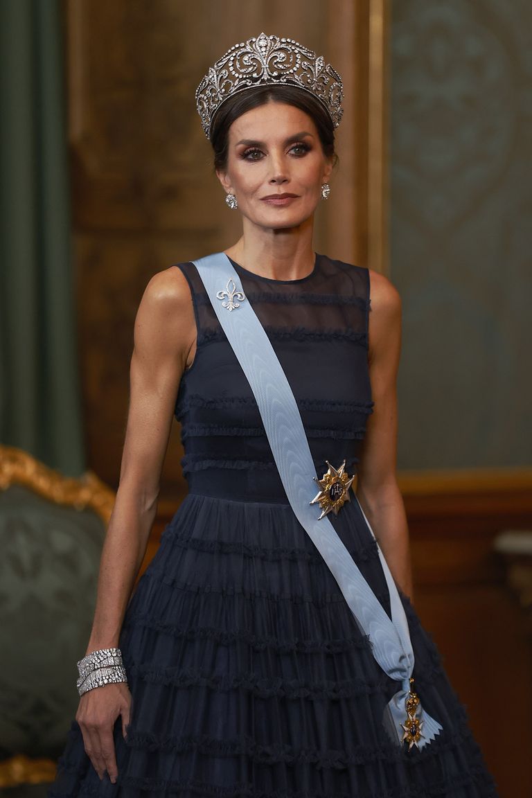 reina letizia vestido suecia 