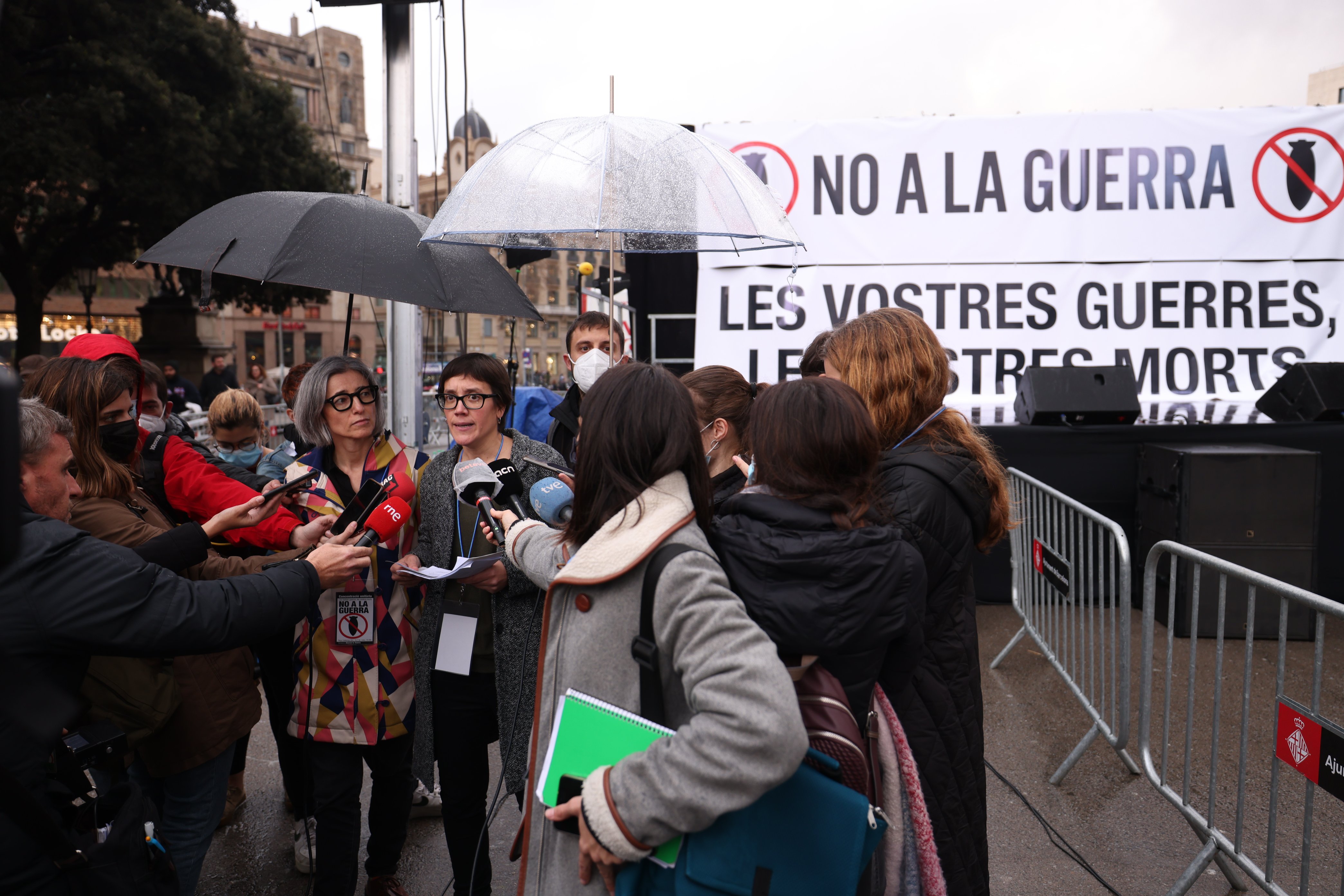 mani no a la guerra rusia ucrania barcelona - sergi alcàzar