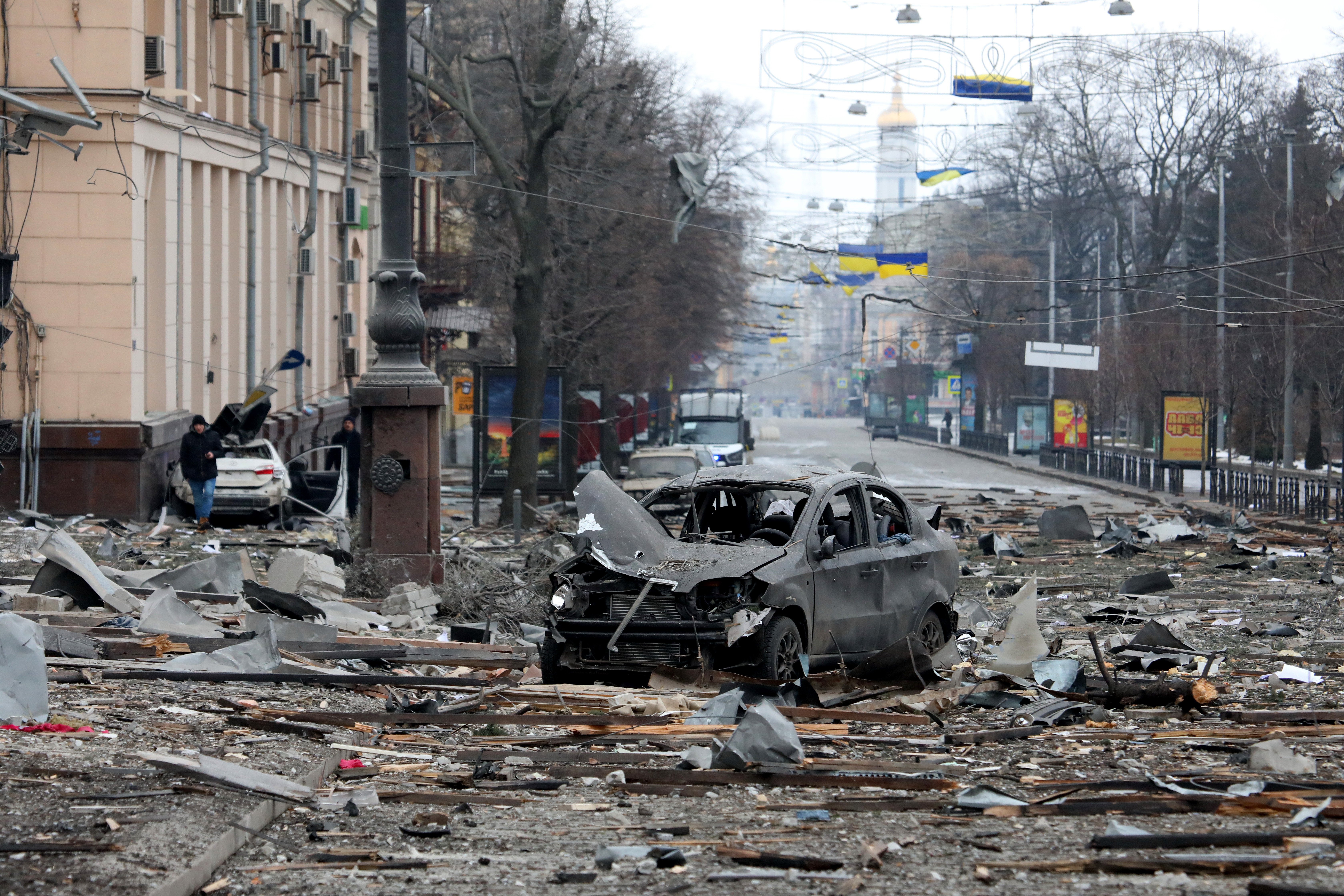 Guerra a Ucraïna | Les tropes russes prenen el control de Kherson