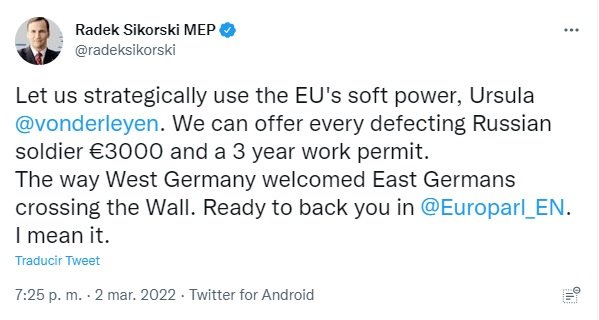 tuit Radek Sikorski tuit Radek Sikorski