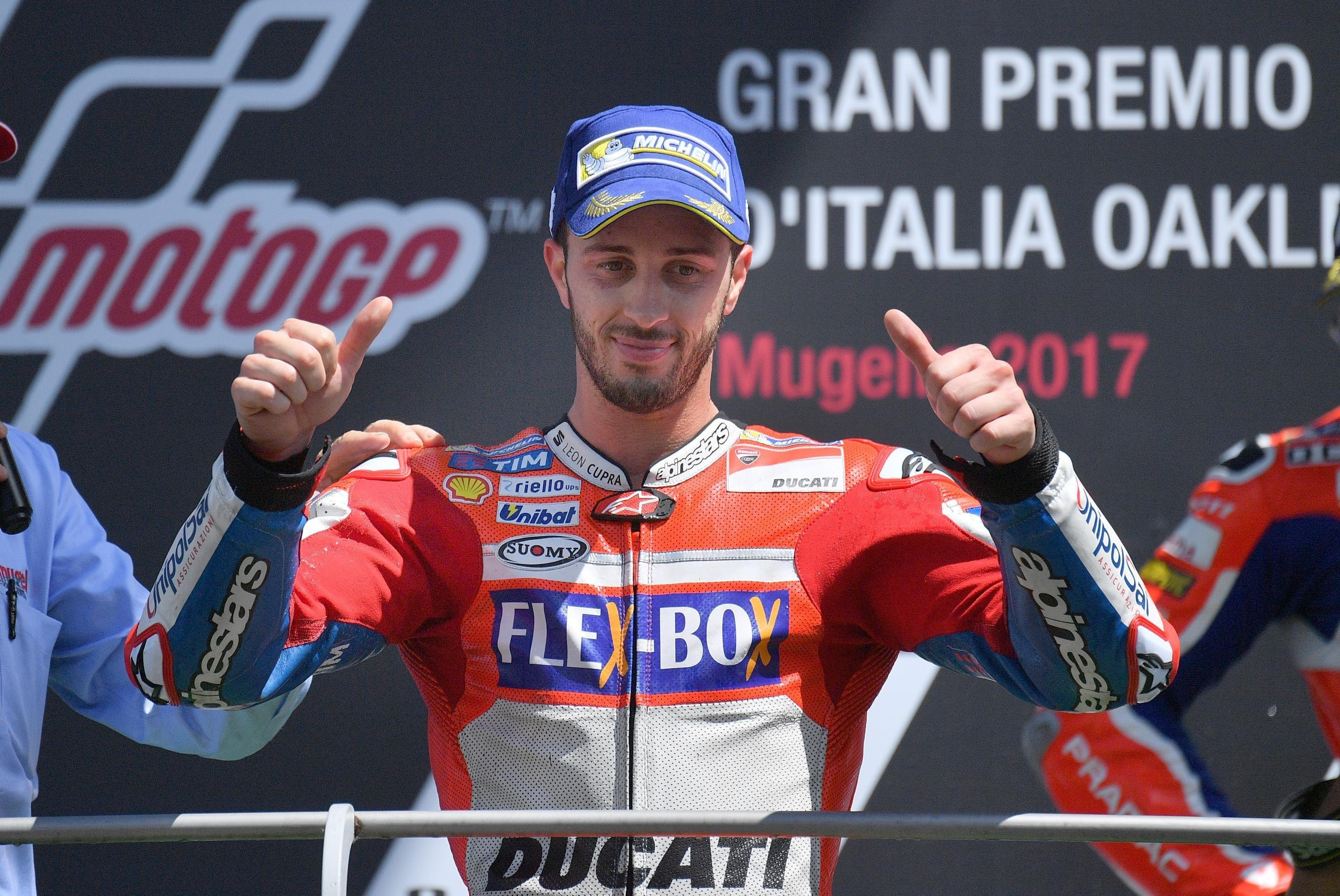 Dovizioso acelera las Ducati en Mugello