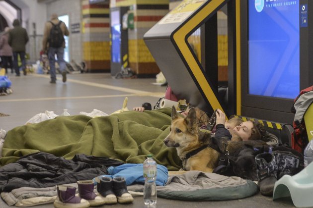 ucrania russia metro kiev efe