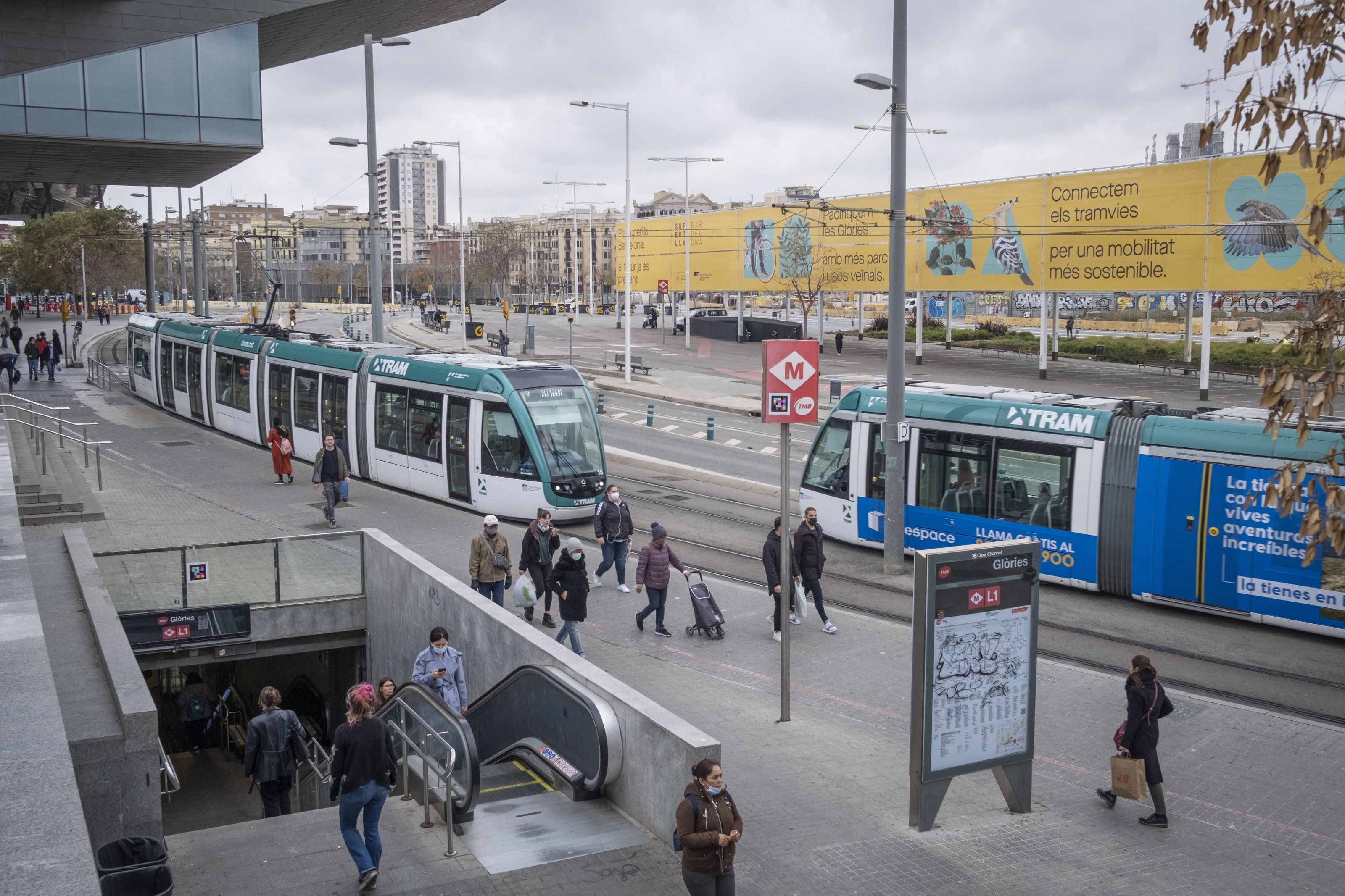 El tramvia ‘interruptus’ de la Diagonal: arribarà mai a Francesc Macià?