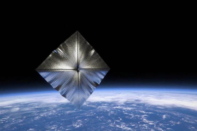 Espelma|Vela solar de la NASA