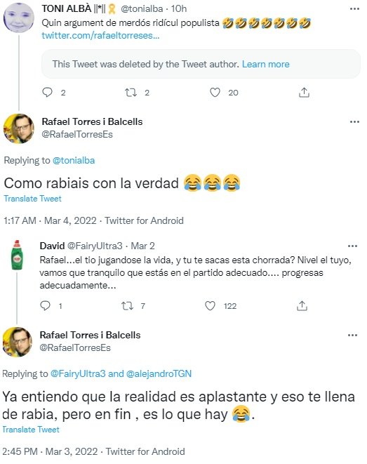 respuesta tuit piera