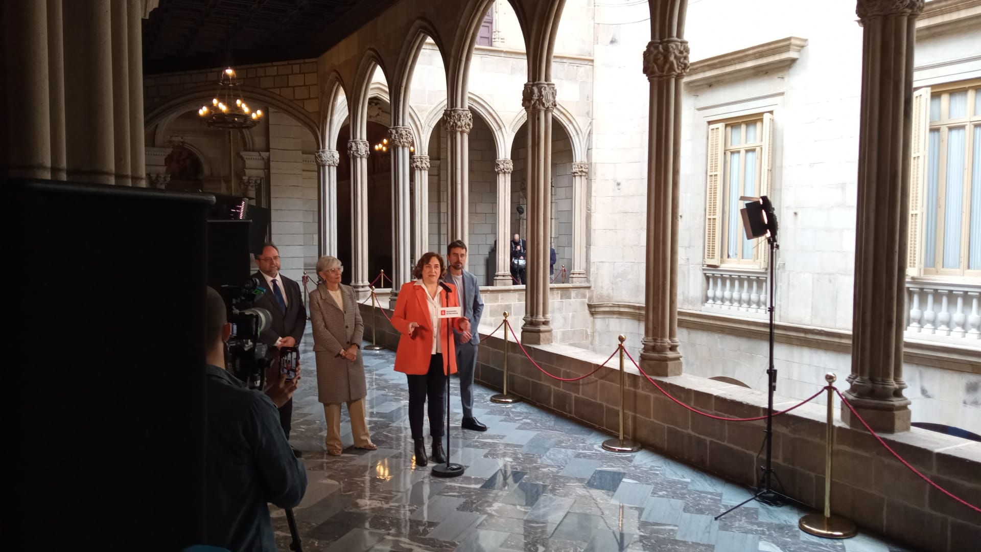 Colau: "L'Ajuntament sempre col·laborarà amb la justícia"