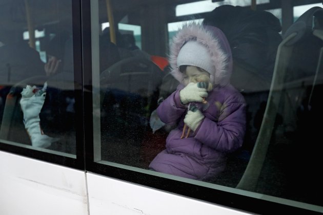 Niña refugiada EFE