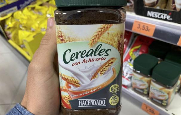 Cereales con achicoria de Mercadona