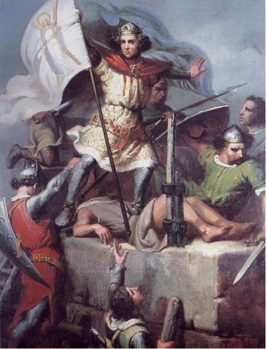 Representación moderna de Ramon Berenguer III, obra de Marià Fortuny. Fuente Museo de Bellas Artes Santo Jordi. Barcelona