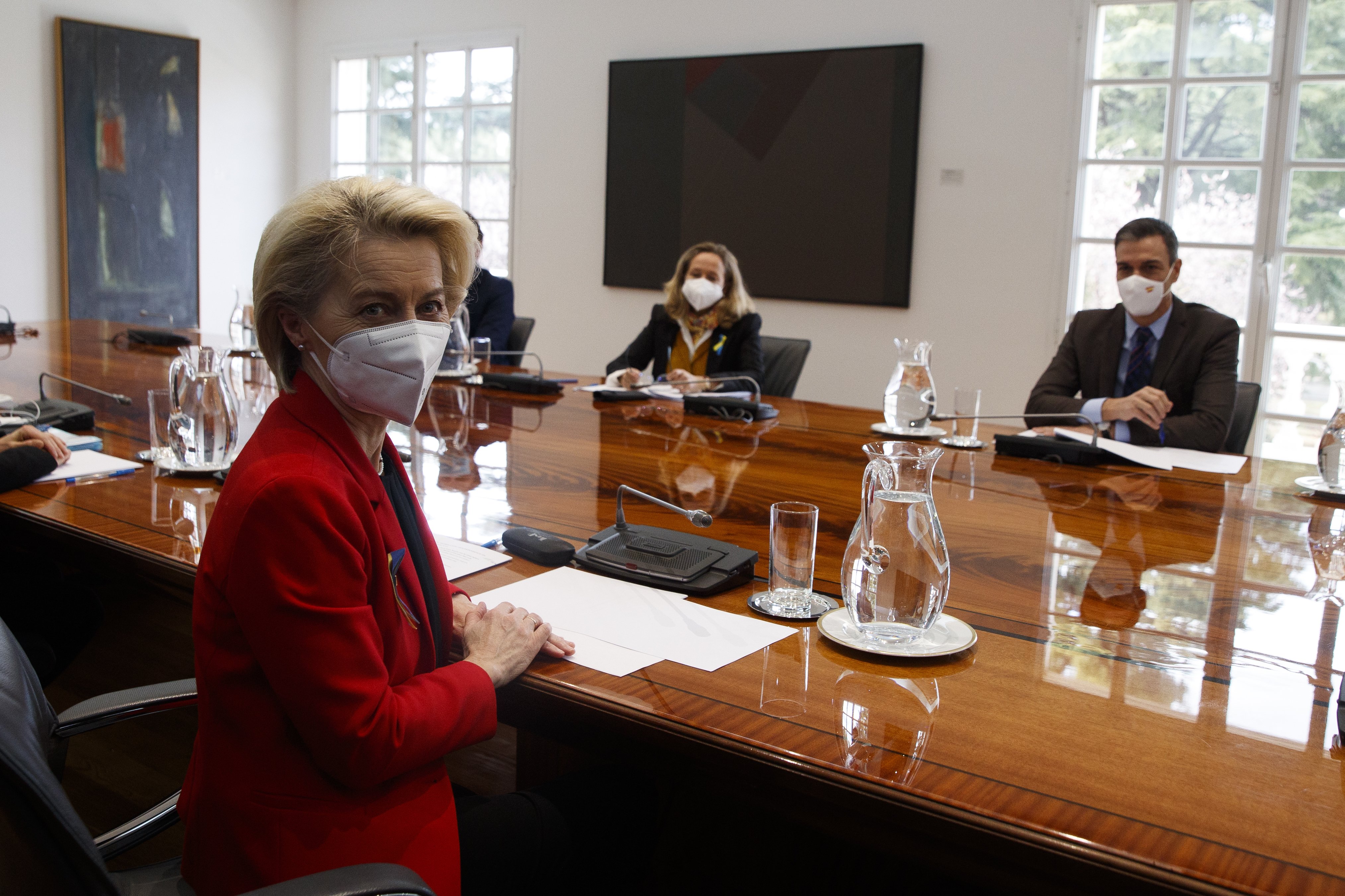 Ursula von der Leyen  Sánchez EFE