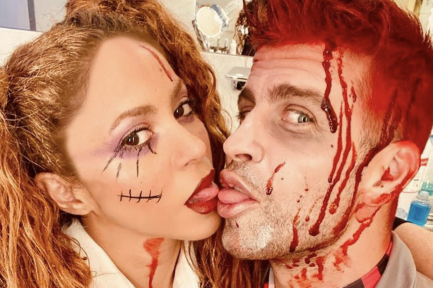 Shakira i Piqué pugen la temperatura a Halloween