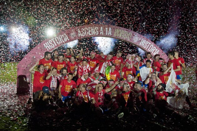 Girona celebración ascenso Efe