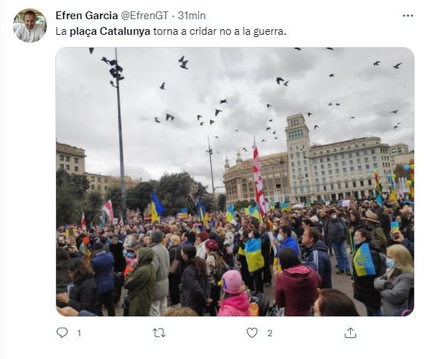 tuit mani plaza cat ucrania