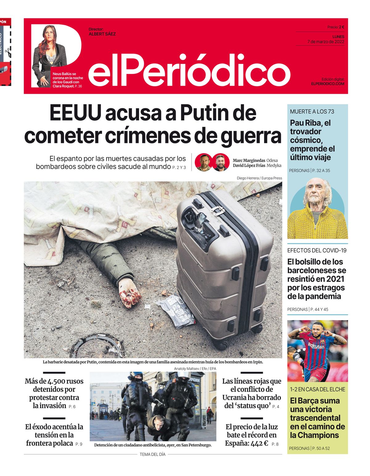 Periodico 7 marzo Periodico 7 marzo