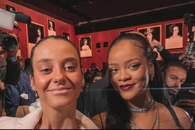 La selfie de Victoria Federica amb Rihanna