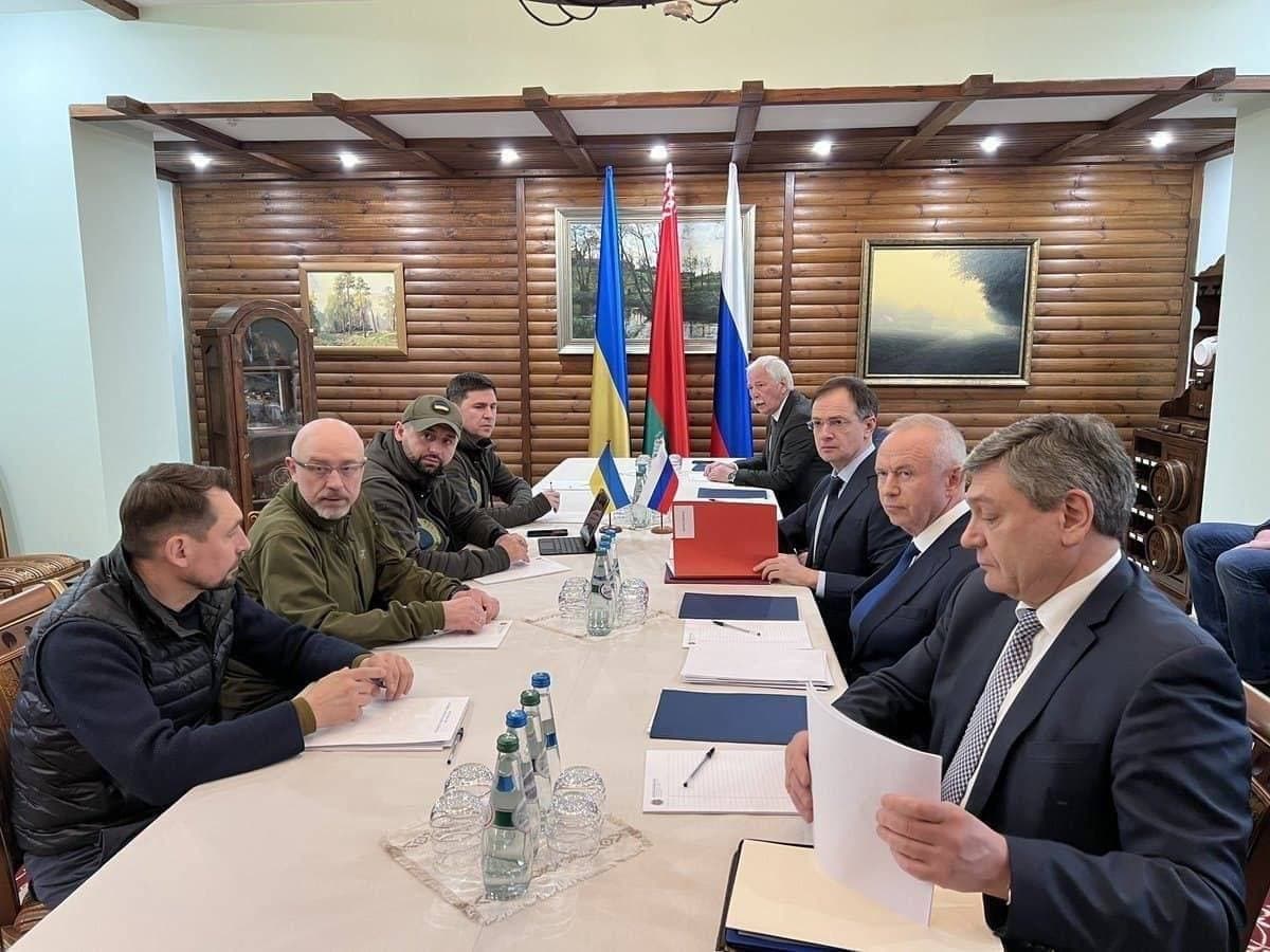 Reunión de Rusia y Ucrania en Bielorussia   Unian (Telegram)