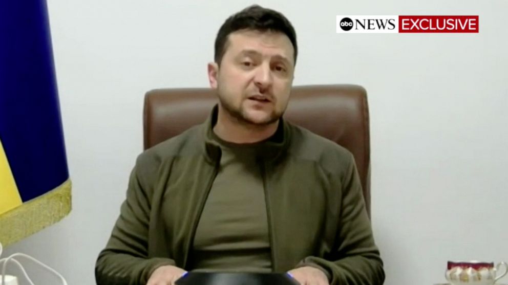 Volodímir Zelenski ABC News