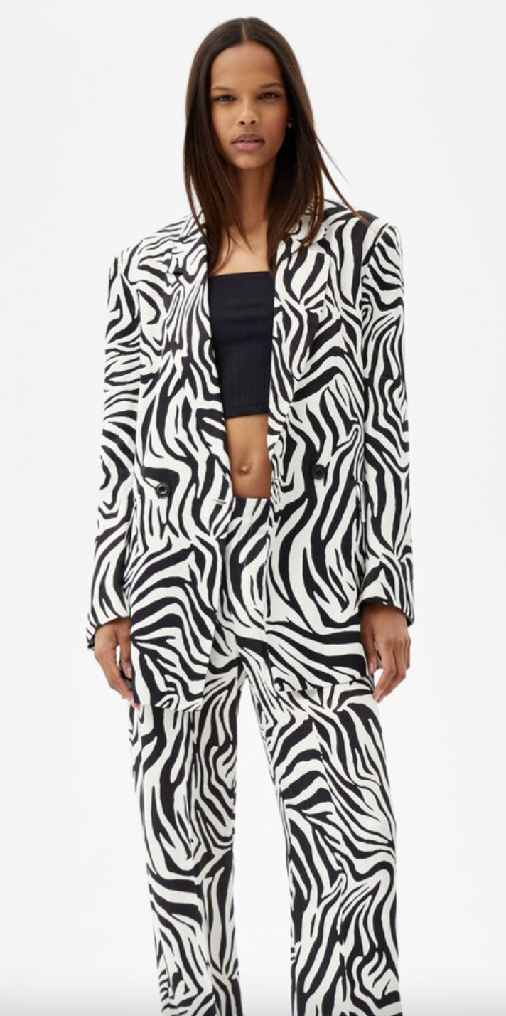dues peces animal print 