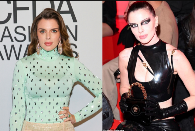 Antes y después de Julia Fox