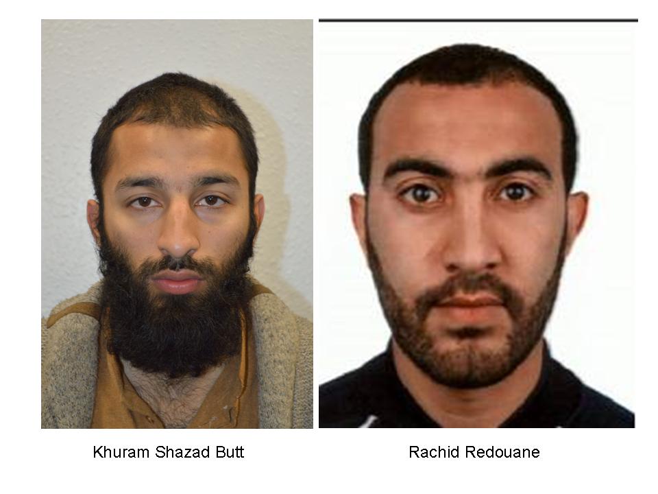 Identificats els tres terroristes implicats als atemptats de Londres