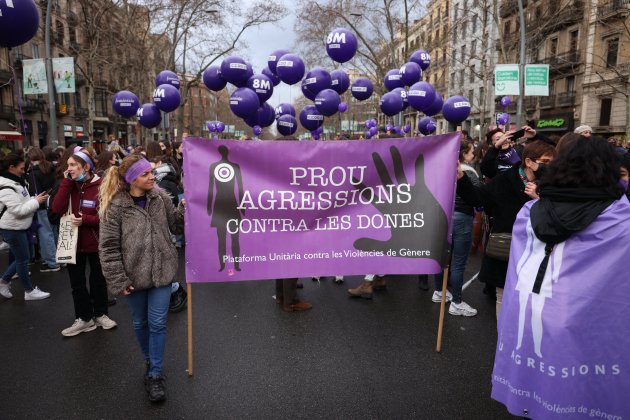 Concentración 8M Barcelona dia de la mujer - Sergi Alcàzar