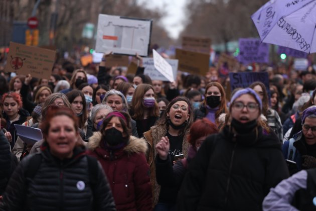 8M dia de la mujer concentración  Barcelona dia de la dona - Sergi Alcàzar