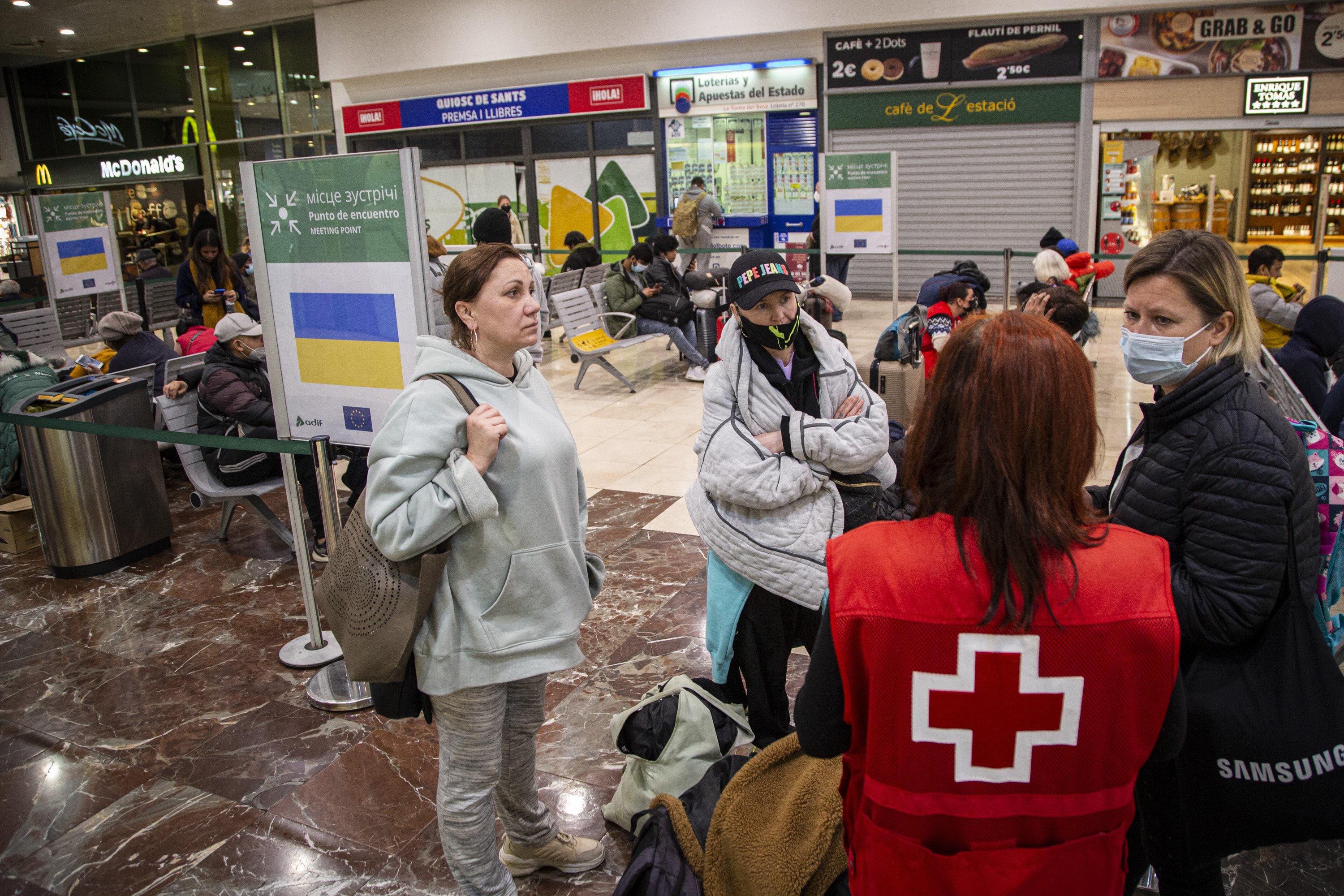 Espanya té 12.000 places per a refugiats ucraïnesos i "n'hi haurà més"