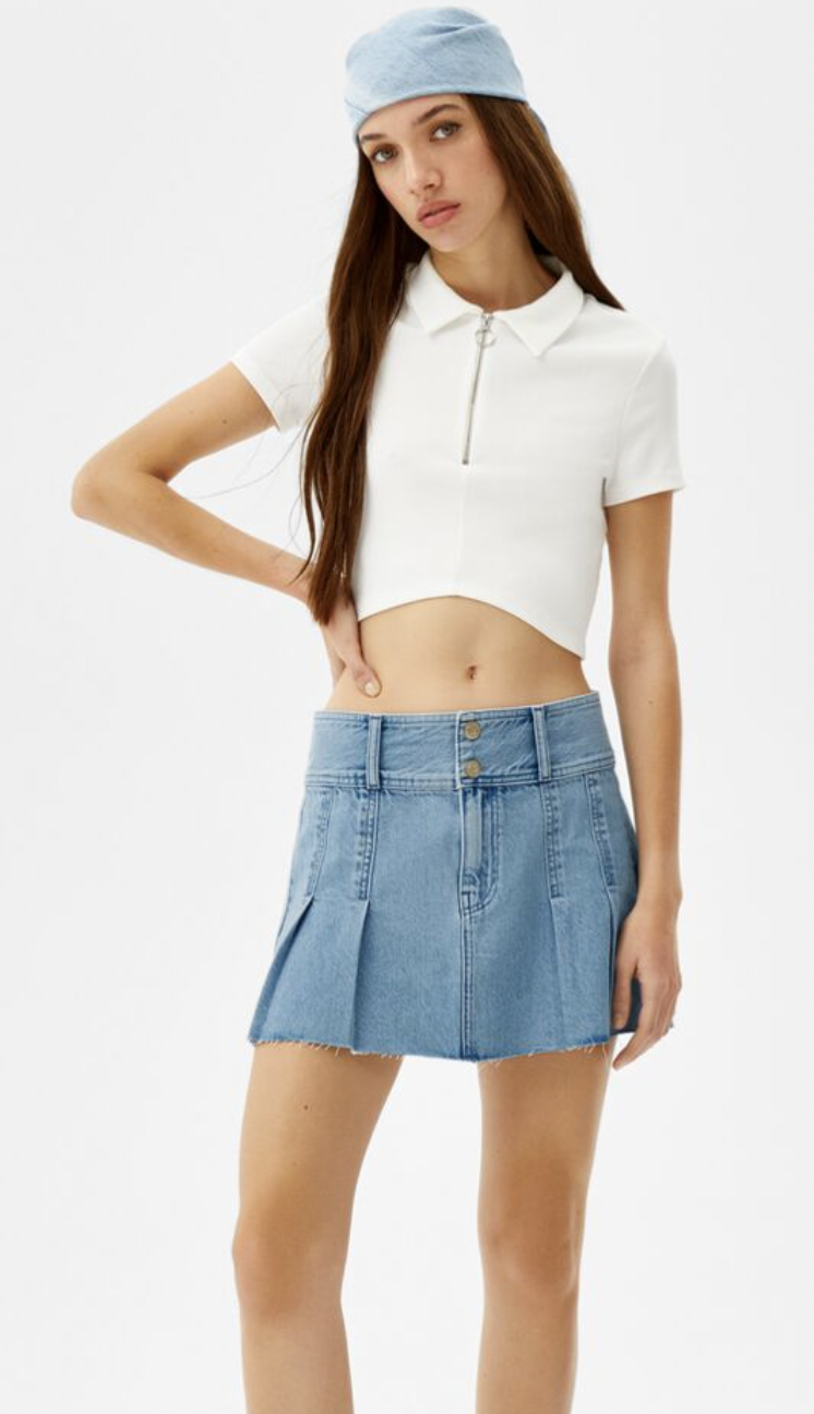 faldilla|falda denim 