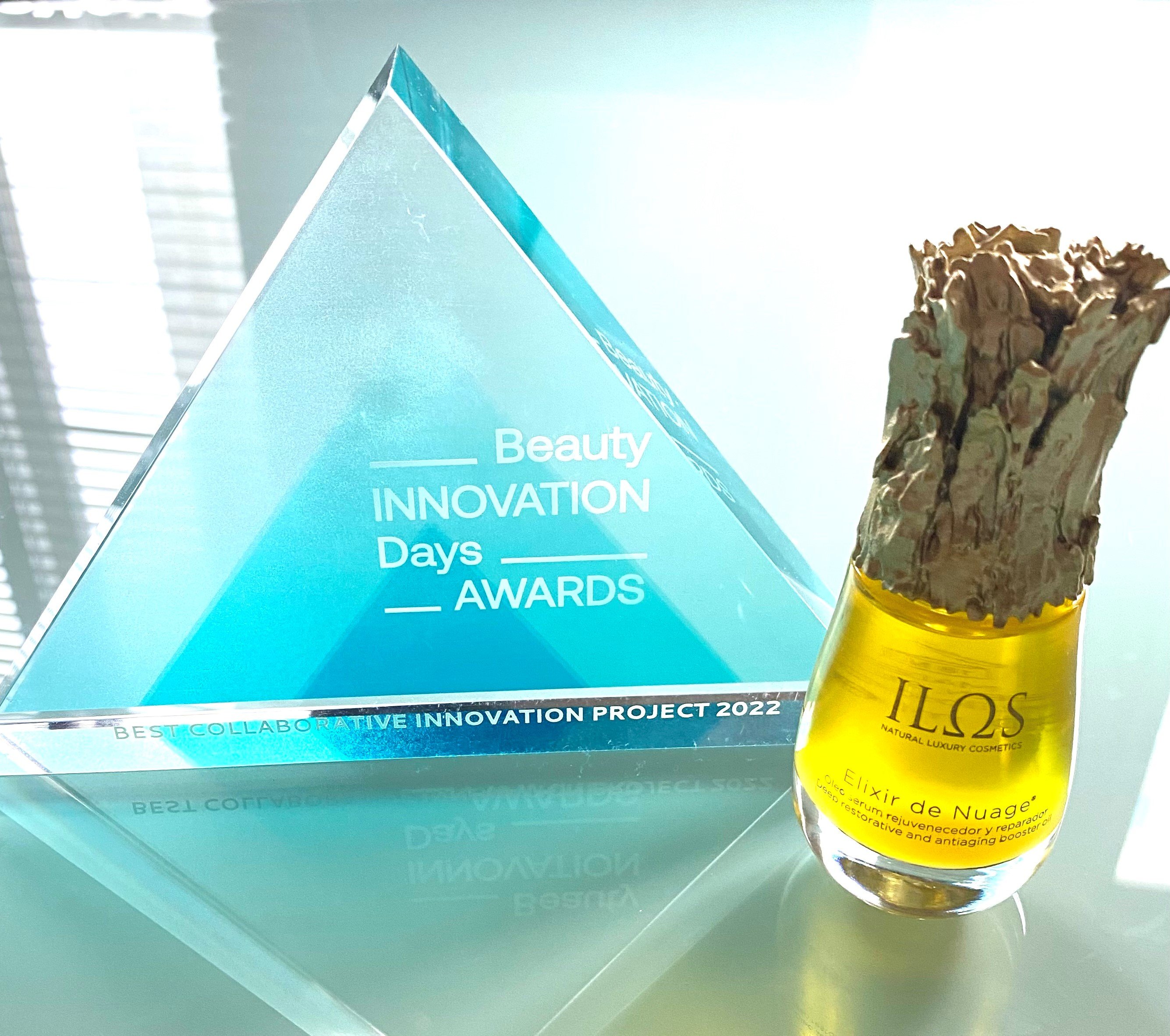 Beauty Cluster premia Ilos Natural Luxury Cosmetics per la seva innovació