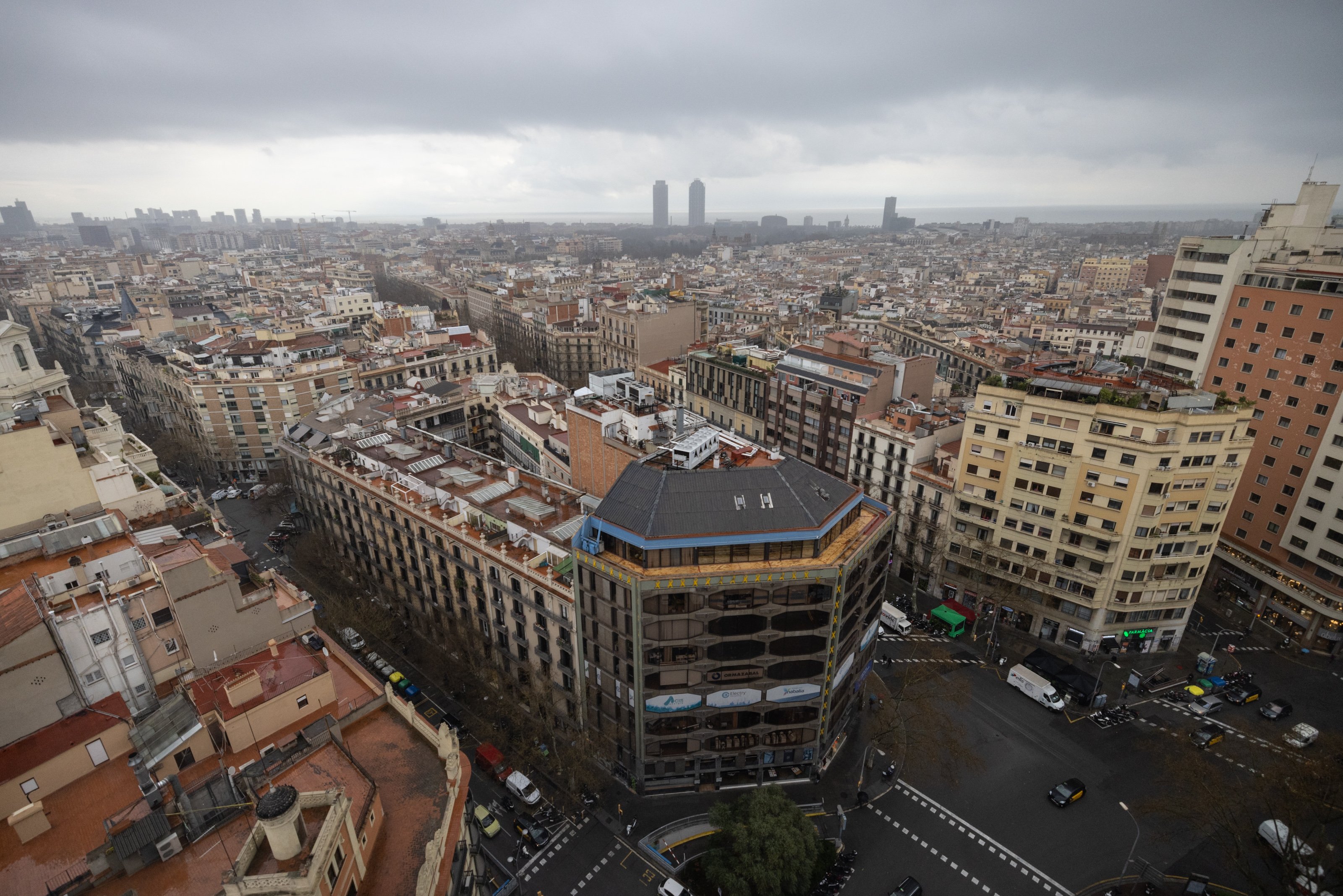 Vistas 360 Barcelona unlimited vista aerea rascacielos torre urquinaona - Sergi Alcàzar