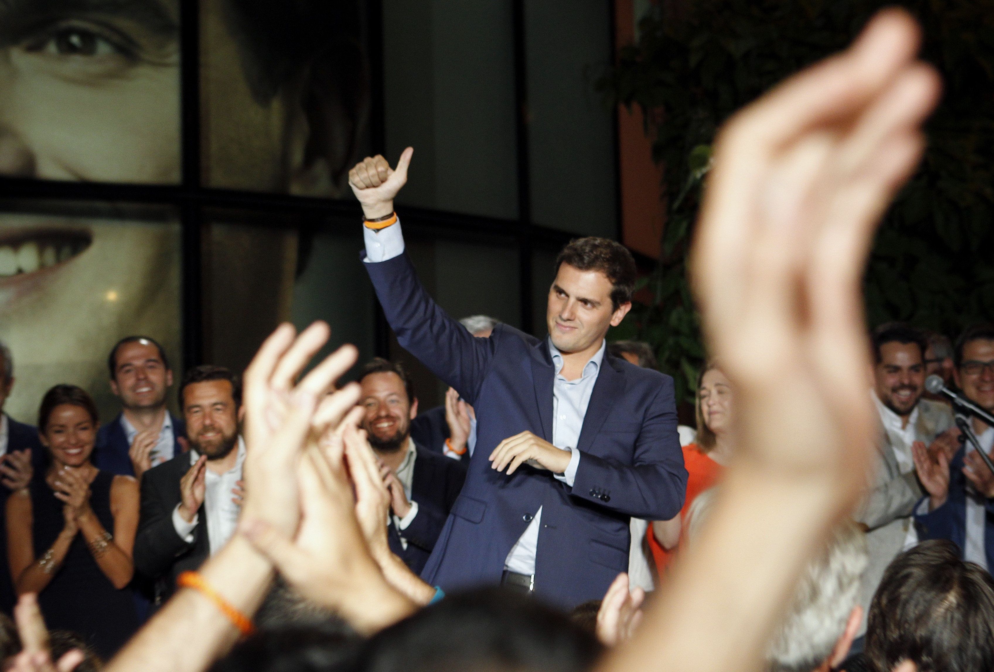 Albert Rivera s'escuda en la Llei Electoral