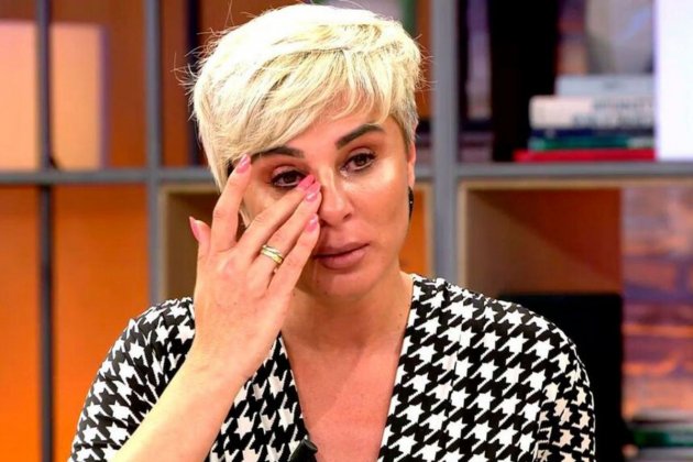 Ana María Aldón rompe a llorar : TELECINCO