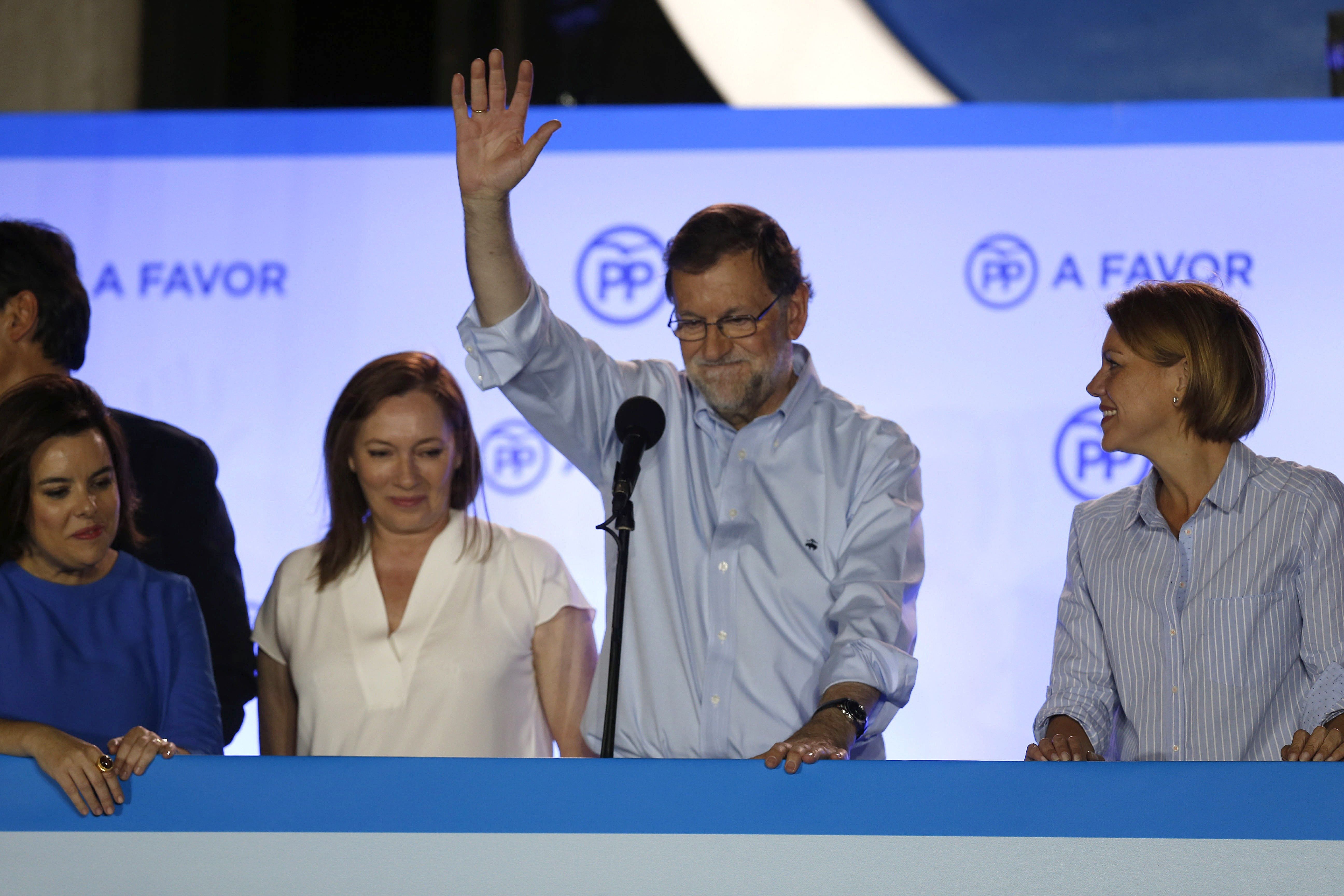 Rajoy: "Reclamamos el derecho a gobernar"
