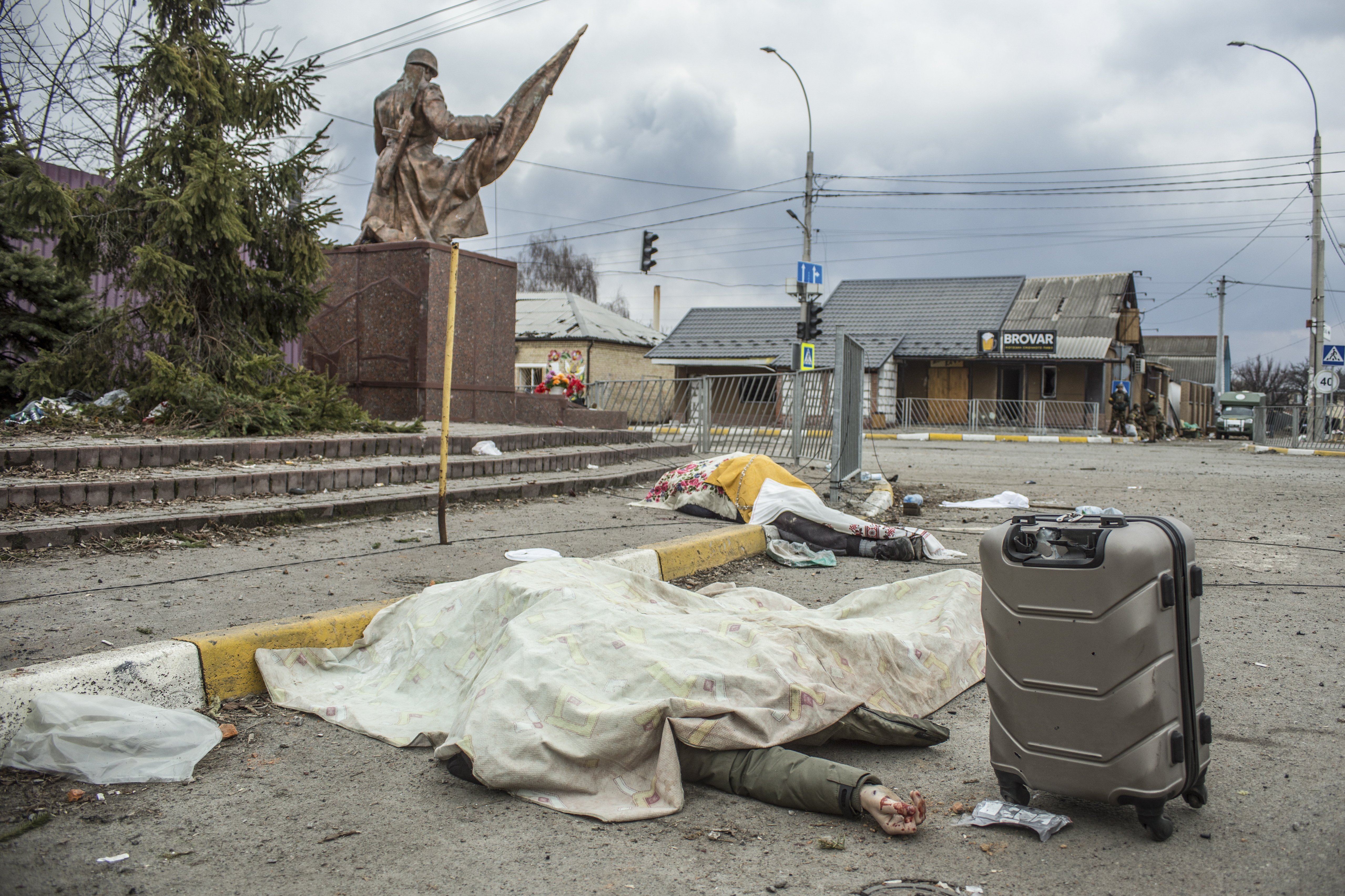 La història rere una de les imatges més dures de la guerra a Ucraïna